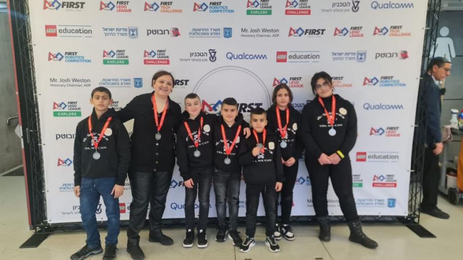 سمحون تهنئ القسطل ( الناصرة) بفوزهم بمسابقة الروبوتيكا وترسل الى مديري لواء الشمال بالاستعداد لتمارين الهزات